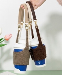 Made in I（メイドインアイ）の「もこもこカップホルダー（グラス/マグカップ/タンブラー）」