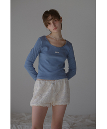 LR ROUND NECK LONG SLEEVE_BLUE