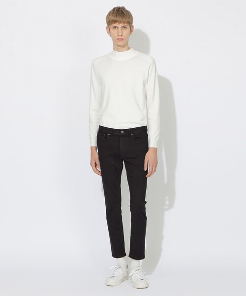 BLACK LABEL CRESTBRIDGE(ブラックレーベル・クレストブリッジ)の「【WEB限定】ブラックスキニーデニム(その他パンツ・メンズ・ブラック・S/L/M/XL)」の2枚目の写真