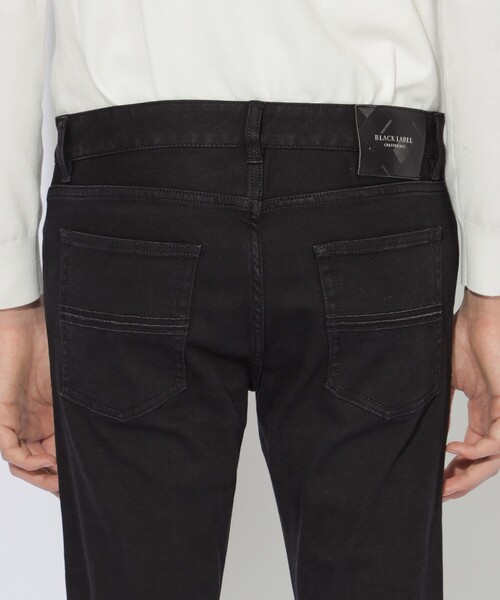 BLACK LABEL CRESTBRIDGE(ブラックレーベル・クレストブリッジ)の「【WEB限定】ブラックスキニーデニム(その他パンツ・メンズ・ブラック・S/L/M/XL)」の6枚目の写真