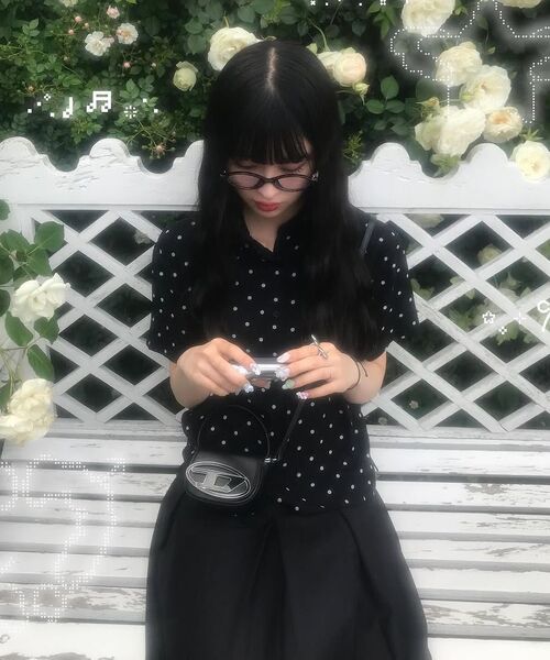 FLAREUP(フレアアップ)の「Pleats Midi Skirt (FL-243_Black)(スカート・レディース・ブラック・1/2)」の14枚目の写真