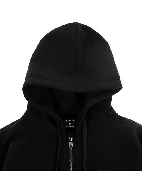 GAKKAI UNIONS(ガッカイユニオンズ)の「HCATフード集業ブラック(パーカー・レディース・その他・MEDIUM/LARGE)」の3枚目の写真