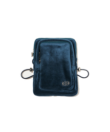 Velour Mini Bag Navy
