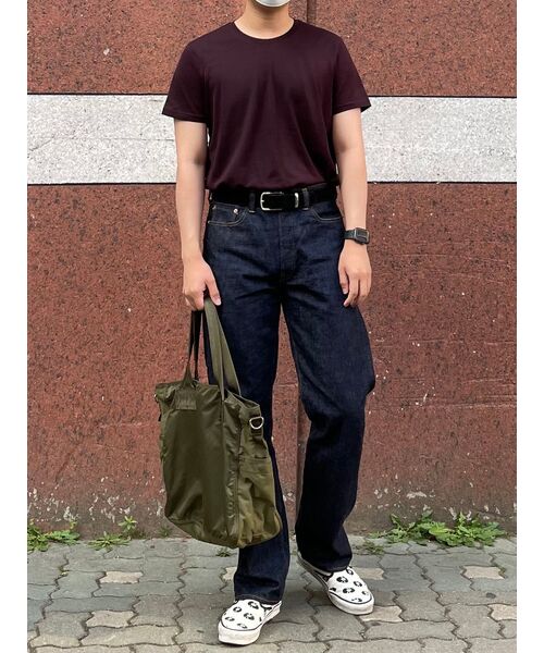 MUSINSA STANDARD（ムシンサスタンダード）の「[クールタンダード] ベーシッククルーネックTシャツ [ブラック]（Tシャツ/カットソー・メンズ・その他・XX-LARGE/XXX-LARGE/SMALL/MEDIUM/LARGE/X-LARGE）」の15枚目の写真