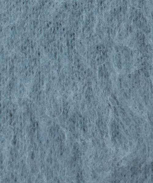 Purple&Yellow(パープルアンドイエロー)の「起毛 カレッジロゴ プルオーバー(ニット/セーター・メンズ・ブラック/グレー/ブルー・MEDIUM/SMALL/LARGE)」の4枚目の写真