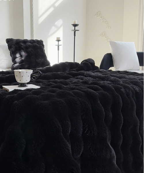 REBALANCE（リバランス）の「フワフワブランケット100×160cm（ブランケット・メンズ・B/A/E/D/C・FREE）」の5枚目の写真