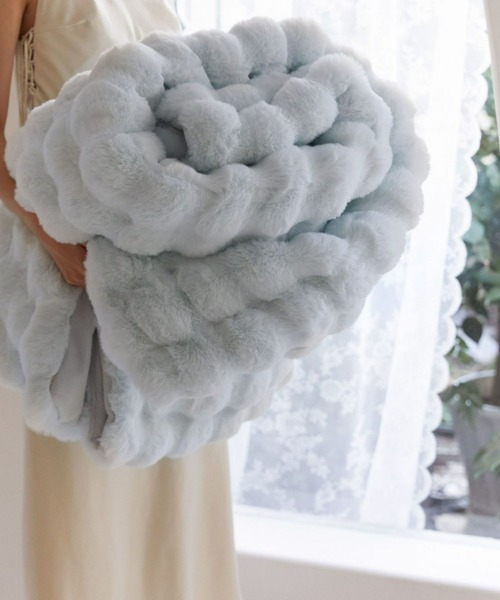 REBALANCE（リバランス）の「フワフワブランケット100×160cm（ブランケット・メンズ・B/A/E/D/C・FREE）」の6枚目の写真