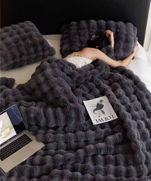 REBALANCE（リバランス）の「フワフワブランケット100×160cm（ブランケット・メンズ・B/A/E/D/C・FREE）」の19枚目の写真