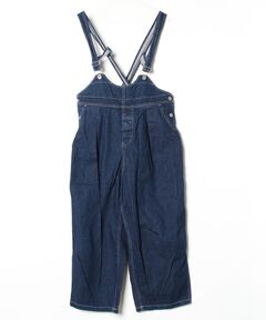 フリルデニムサロペット（サロペット/オーバーオール）｜BREEZE