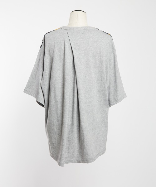 gomme(ゴム)の「バックタックT(Tシャツ/カットソー・レディース・グレー/ホワイト/ブラック・MEDIUM)」の18枚目の写真