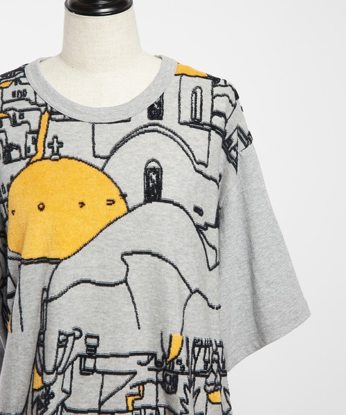 gomme(ゴム)の「バックタックT(Tシャツ/カットソー・レディース・グレー/ホワイト/ブラック・MEDIUM)」の19枚目の写真