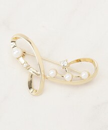 grove（グローブ）の「パール調ビジューブローチ（ブローチ/コサージュ）」