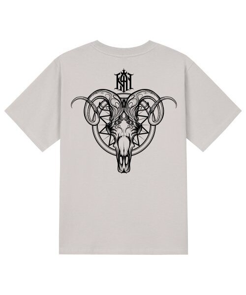 KAN6312(カン6312)の「KTC0025 スングベ半袖Tシャツ - ベージュ(Tシャツ/カットソー・メンズ・その他・LARGE/MEDIUM/SMALL/X-LARGE)」の1枚目の写真
