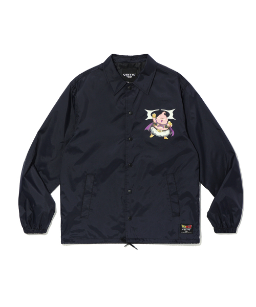 CRITIC x DRAGON BALL Z MAJIN BUU COACHJACKET BLACK