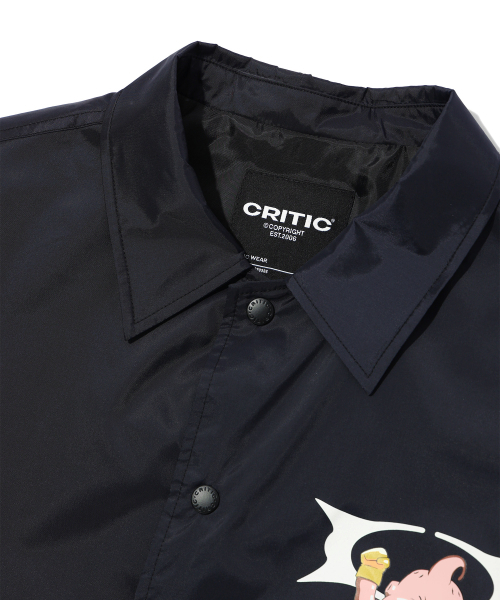 CRITIC(クリティック)の「CRITIC x DRAGON BALL Z MAJIN BUU COACHJACKET BLACK(ナイロンジャケット・レディース・その他・LARGE/X-LARGE)」の3枚目の写真