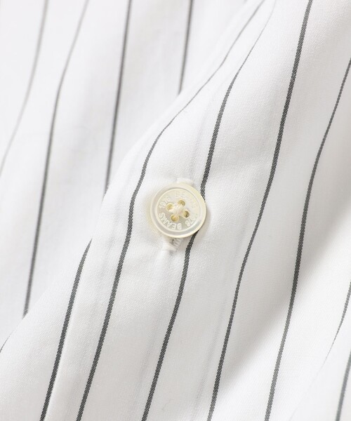 BEAMS（ビームス）の「バックボタンシャツ（シャツ/ブラウス・メンズ・ホワイト/ブルー・S/XL/L/M）」の4枚目の写真