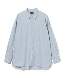 BEAMS | バックボタン レギュラーカラー シャツ 【ワイドフィット】(シャツ/ブラウス)