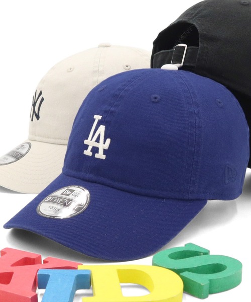 NEW ERA（ニューエラ）の「ニューエラ キッズキャップ 9TWENTY MLB（キャップ・キッズ・ブルー/ブラック/ネイビー/ホワイト・52-56cm）」の4枚目の写真