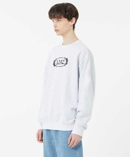 LMCの「FLOWER OVAL SWEATSHIRT light heather gray（スウェット・レディース・その他・MEDIUM/SMALL/X-LARGE/LARGE）」の4枚目の写真
