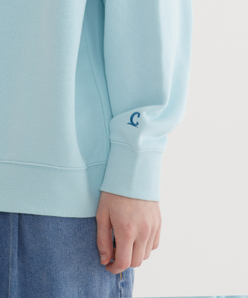 COVERNAT（カバーナット）の「スモールアセンティック スウェット Sky Blue（スウェット・レディース・その他・SMALL/MEDIUM/LARGE/X-LARGE）」の8枚目の写真