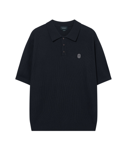 COVERNAT(カバーナット)の「Cロゴカラーハーフニットダークネイビー(ニット/セーター・レディース・その他・MEDIUM/LARGE/X-LARGE/XX-LARGE/X-SMALL/SMALL)」の2枚目の写真