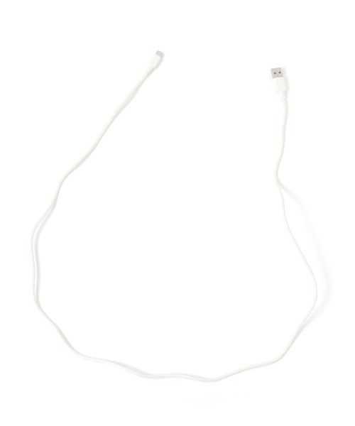 LAKOLE（ラコレ）の「USB Type-Cケーブル[1m] / 601576（スマホグッズ・レディース・チャコール/アイボリー・FREE）」の3枚目の写真