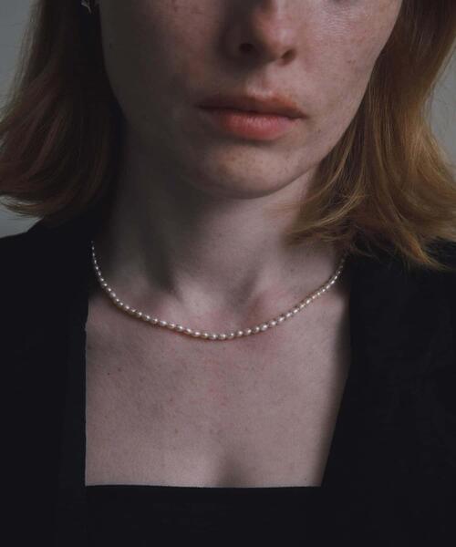 URBAN RESEARCH（アーバンリサーチ）の「decor『デコール』　Babypearl Necklace（ネックレス・レディース・シルバー・-）」の3枚目の写真