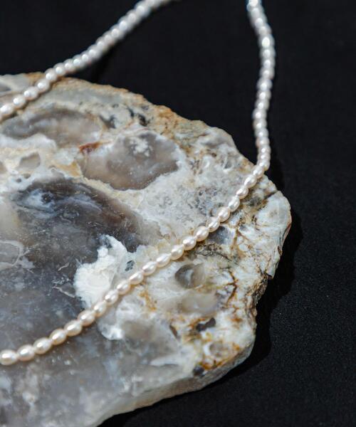 URBAN RESEARCH（アーバンリサーチ）の「decor『デコール』　Babypearl Necklace（ネックレス・レディース・シルバー・-）」の5枚目の写真