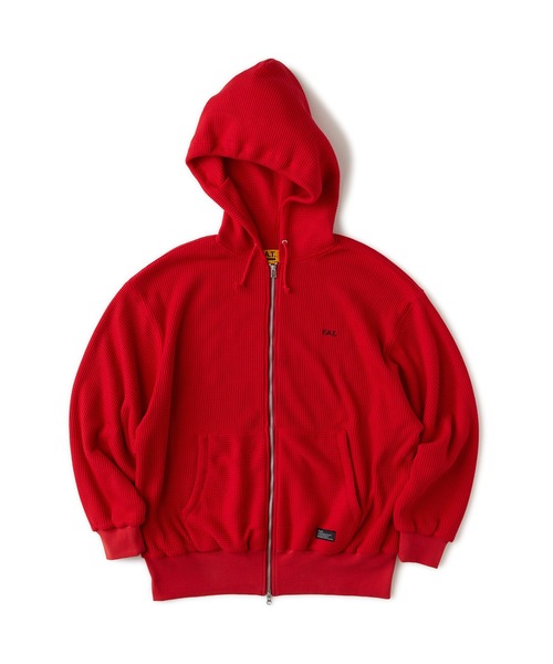 FAT（エフエイティー）の「THERMUP（パーカー・メンズ・オフホワイト/レッド/ブラック・JUMBO(XXL)/FAT(XL)/SKINNY(L)/TITCH(M)）」の3枚目の写真