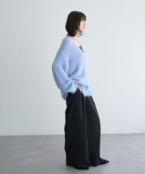 YECCA VECCA（イェッカヴェッカ）の「金釦ワイドパンツ（その他パンツ・レディース・ベージュ/アイボリー/ブラック・S/M）」の7枚目の写真