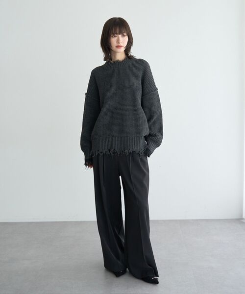 セール】金釦ワイドパンツ（その他パンツ）｜YECCA VECCA