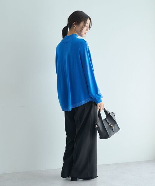 YECCA VECCA（イェッカヴェッカ）の「金釦ワイドパンツ（その他パンツ・レディース・ベージュ/アイボリー/ブラック・S/M）」の19枚目の写真