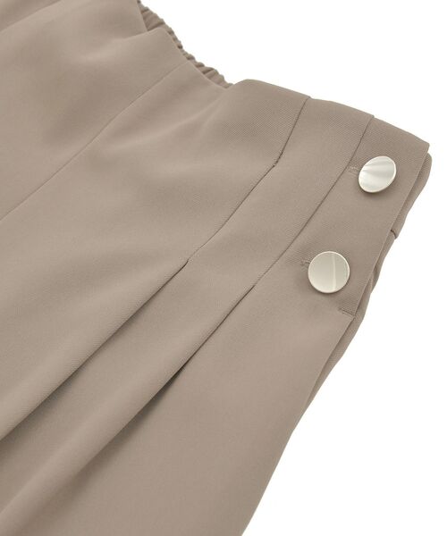 YECCA VECCA（イェッカヴェッカ）の「金釦ワイドパンツ（その他パンツ・レディース・ベージュ/アイボリー/ブラック・S/M）」の13枚目の写真