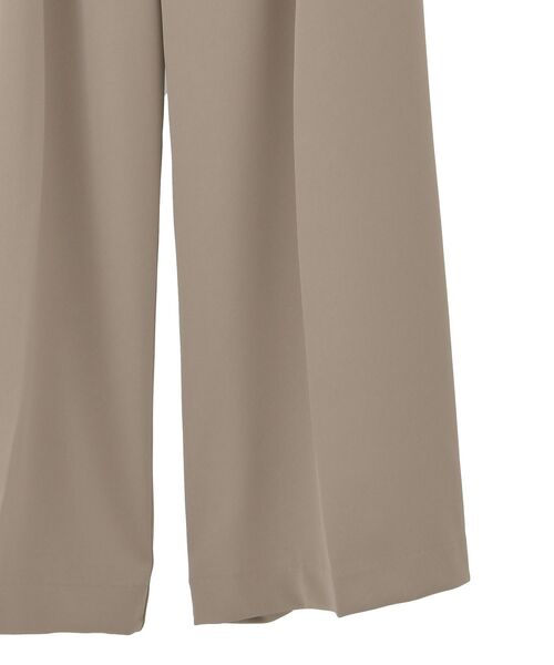 YECCA VECCA（イェッカヴェッカ）の「金釦ワイドパンツ（その他パンツ・レディース・ベージュ/アイボリー/ブラック・S/M）」の10枚目の写真