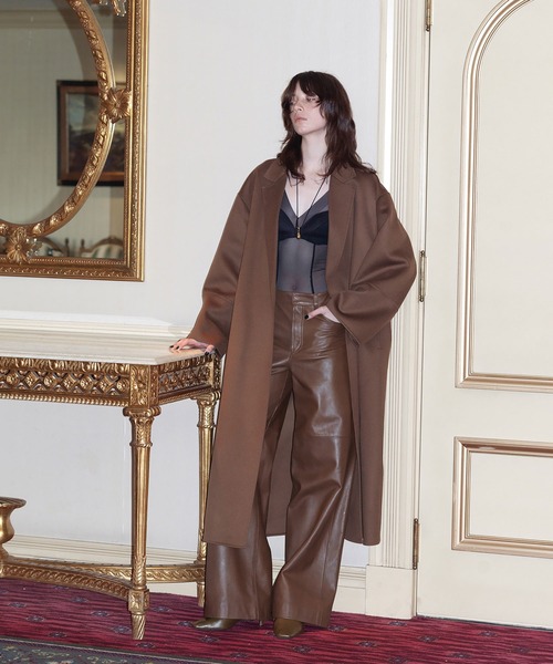 アダムエロペ（ADAM ET ROPE’）/【EMOELLE】レザーパンツ セール】【EMOELLE】レザーパンツ（その他パンツ）｜ADAM ET ROPE