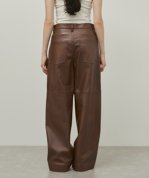 セール】【EMOELLE】レザーパンツ（その他パンツ）｜ADAM ET ROPE