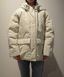 定価28,600円 新品 MANOF マノフ トレンチコート ダウンジャケット 中古・古着通販】MANOF (マノフ) ダウンジャケット ブラック サイズ:S