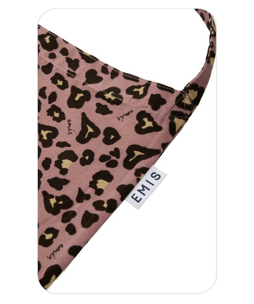 EMIS(イミス)の「CORDUROY EMIS LEOPARD ECO BAG(エコバッグ/サブバッグ・レディース・ピンク/ベージュ/ダークグレー/ブルー・FREE)」の11枚目の写真