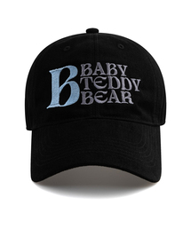BEACHESANDCREAM（ビーチスアンドクリーム）の「BABY TEDDY BEAR COTTON BALL CAP-BLACK（キャップ）」