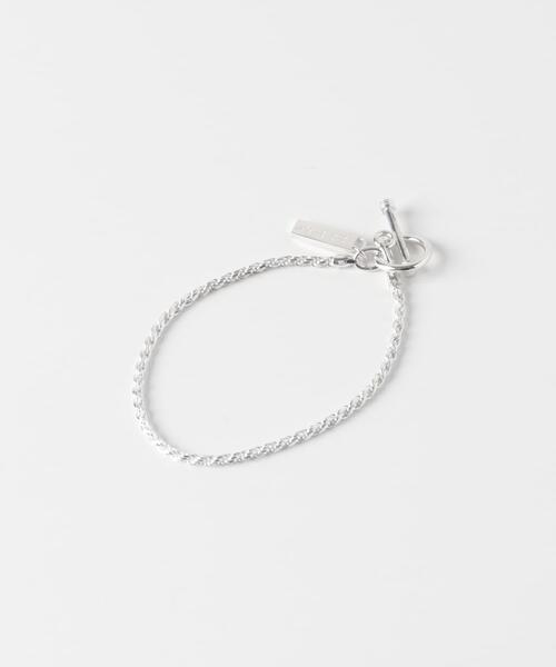XOLO(ショロ)の「『別注』XOLO×URBAN RESEARCH French Rope Bracelet(ブレスレット・メンズ・シルバー・19)」の2枚目の写真