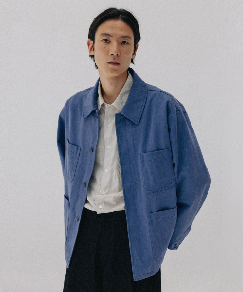 BLANKROOM(ブランクルーム)の「ウォーカーズジャケット_ウォッシュドブルー(デニムジャケット・メンズ・その他・1/2/3)」の5枚目の写真