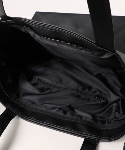 improves（インプローブス）の「合成皮革 トートバッグ（トートバッグ・メンズ・ブラック・FREE）」の3枚目の写真