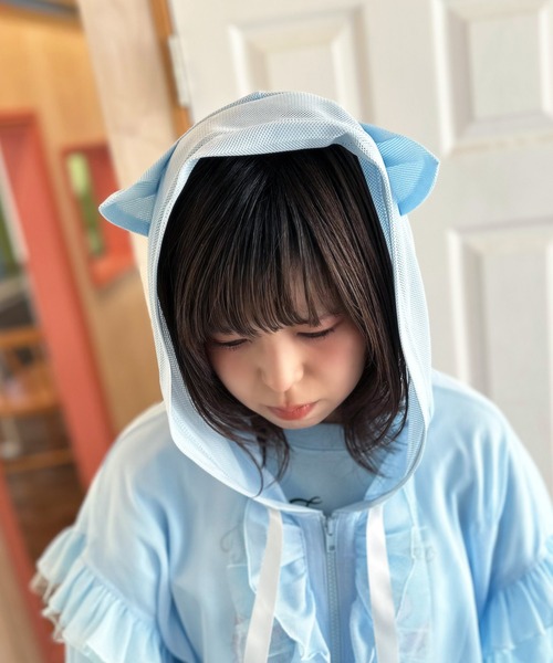 MILK（ミルク）の「CATイヤー メッシュパーカー（パーカー・レディース・C/A・FREE）」の15枚目の写真