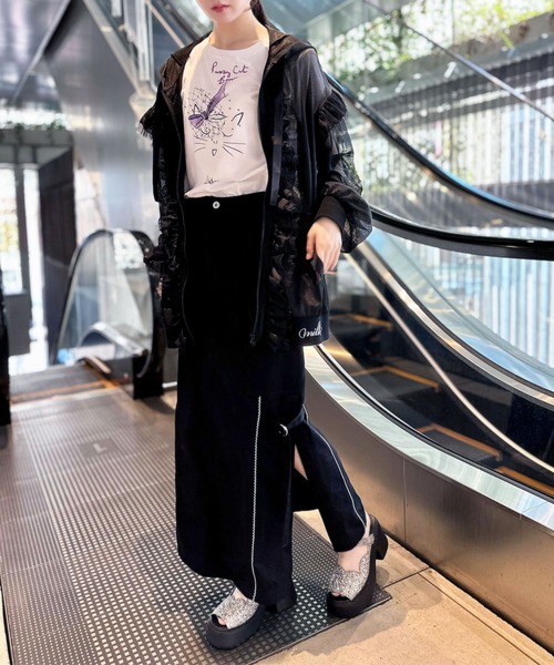 MILK（ミルク）の「CATイヤー メッシュパーカー（パーカー・レディース・C/A・FREE）」の10枚目の写真