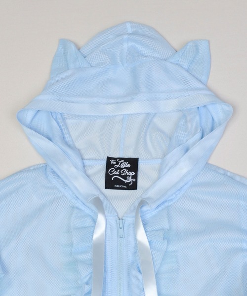 MILK（ミルク）の「CATイヤー メッシュパーカー（パーカー・レディース・C/A・FREE）」の17枚目の写真