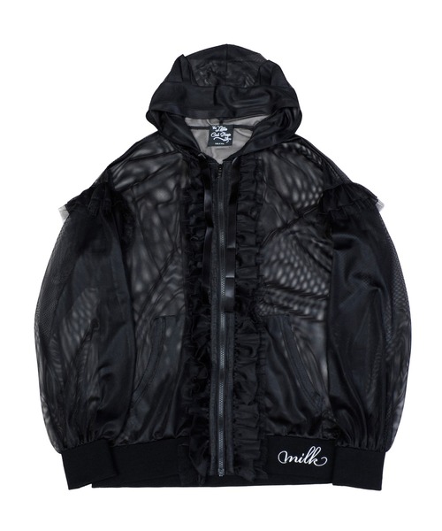 MILK（ミルク）の「CATイヤー メッシュパーカー（パーカー・レディース・C/A・FREE）」の7枚目の写真