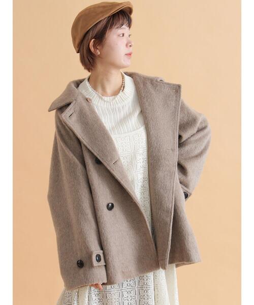 セール】シャギーダブルコート（その他アウター）｜ehka sopo