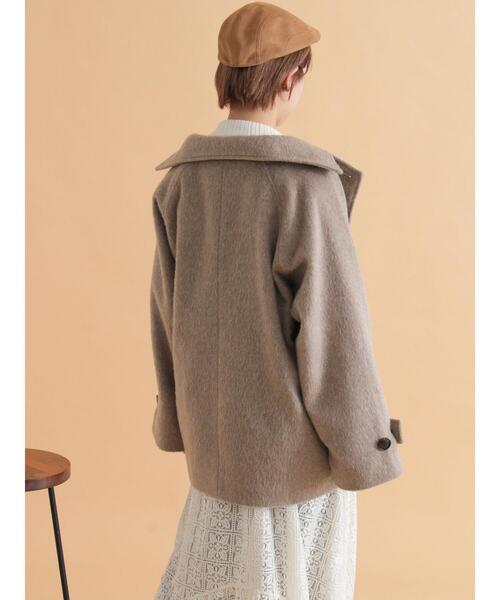 シャギーダブルコート（その他アウター）｜ehka sopo（エヘカソポ）の