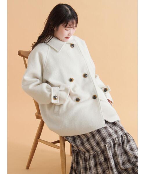 セール】シャギーダブルコート（その他アウター）｜ehka sopo