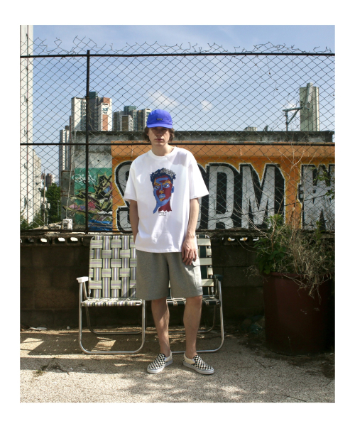 NOTHINGON(ナッシング オン)の「レッドフェイスイラストグラフィック半袖Tシャツホワイト(Tシャツ/カットソー・メンズ・その他・SMALL/MEDIUM/LARGE/X-LARGE)」の7枚目の写真